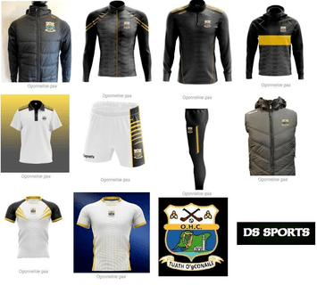 The different club kit that are available from DS Sport